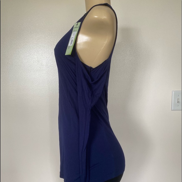 Sam Edelman Cold Shoulder Long Sleeve Tee - Picture 2 of 9